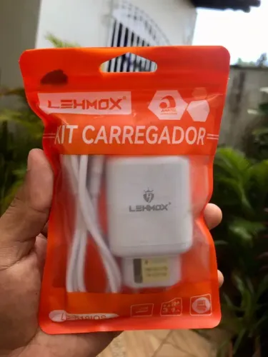 Carregador Turbo Power Novo (Tipo C/ Micro Usb/ iPhone) - Garantia