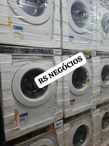 Lavadora WW11T Branca 127v, Lacrada + NF (Até 12x)