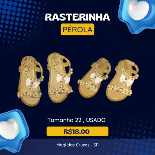 rasteirinha infantil - Dia das crianças