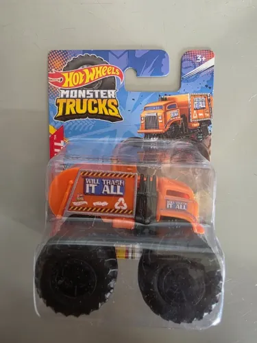 Carrinho Hot Wheels Monster Trucks Will Trash It All Mattel - Hot Wheels