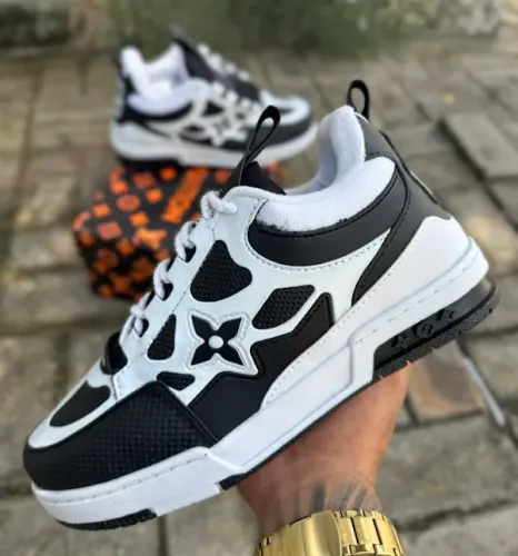 Tenis Lv Preto Casual