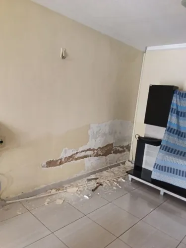 Retirada de umidade e infiltrações