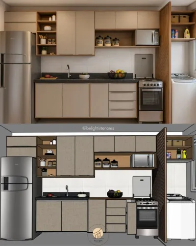 Projeto de Interiores, Móveis planejados 