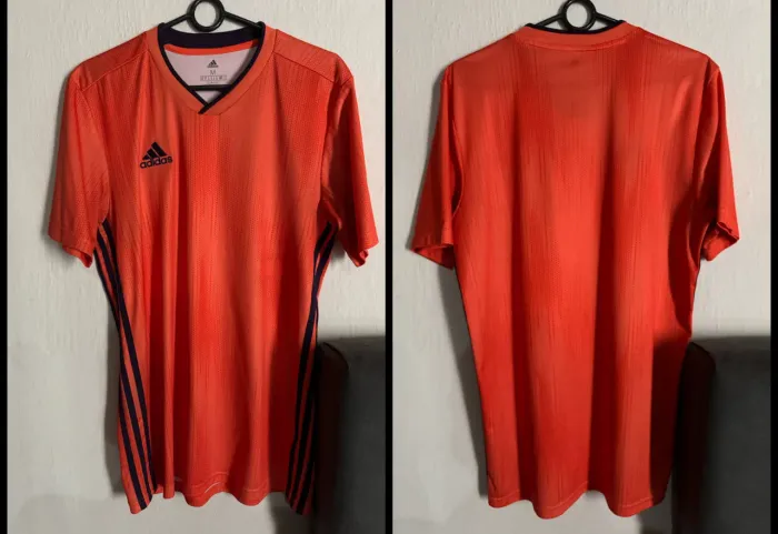 Camisa Adidas Masculina Laranja ORIGINAL