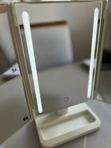 Espelho com luz de led e aumento- Imaginariam 