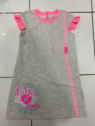 Vestido infantil gatinhos -