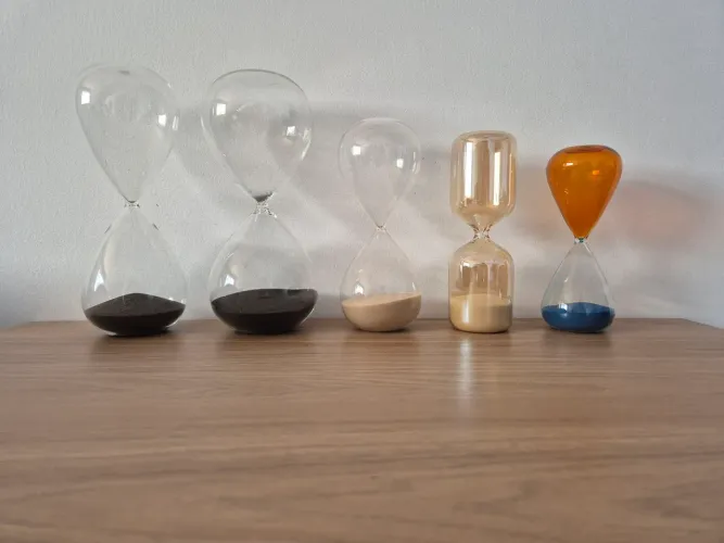 Kit / Coleção de ampulhetas