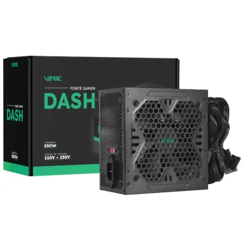 Fonte Gamer 350W Dash Vinik