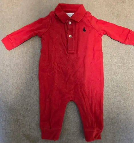 Macacão Ralph Lauren Bebê Original- Tam 3 meses