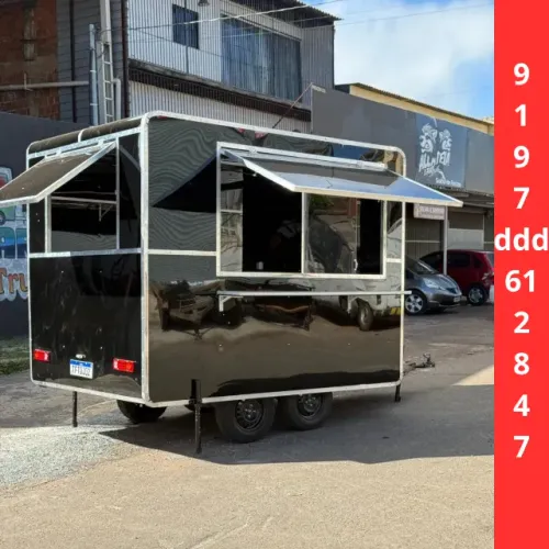 Trailer de Churrasco - Estrutura Robusta