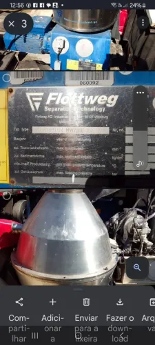 Centrifuga industrial