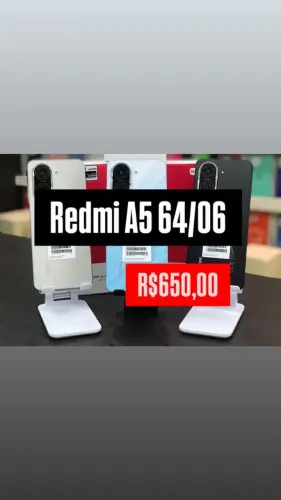Redmi a5 4G 06GB RAM 64Gb Lacrado Versao GLobal Oferta Final de Semana + Entrega Gratis