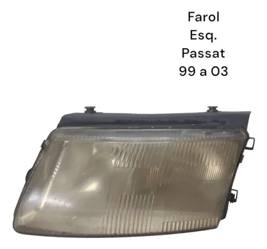 Farol Esquerdo Passat 1998 A 2000