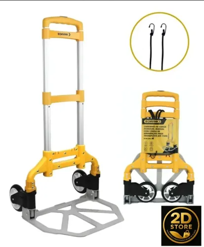 Carrinho de Carga Dobrável Manual Bomvink - 75kg