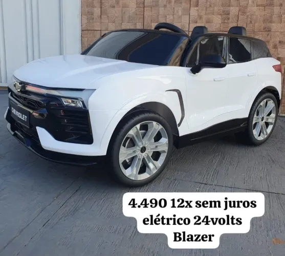 Carrinho elétrico infantil blazer 24volts