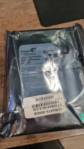 HD 500GB Sata 3 Seagate para DVR Vigilância 