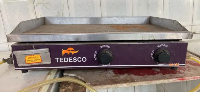Chapa a Gás Tedesco - Profissional
