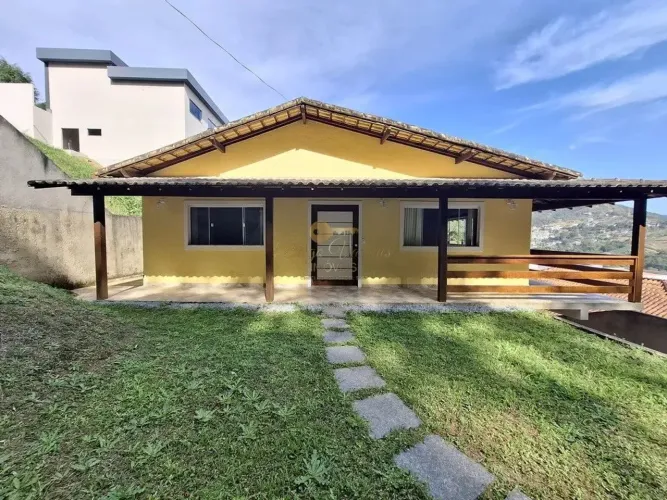 Casa em Condomínio para Venda em Teresópolis, Albuquerque, 3 dormitórios, 1 suíte, 3 banhe