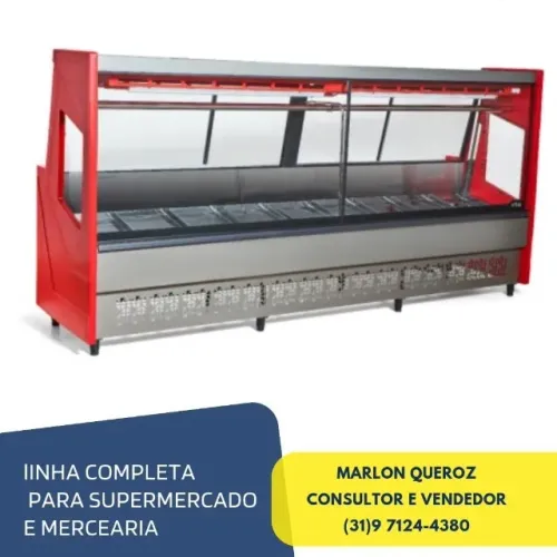 Balcão de Açougue para Carnes 3 Metros Polar