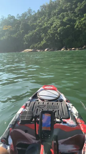  Caiaque iron + pedal Power driver + sonar Garmin 4 plus pego play 5 ou 4 mais vouta 