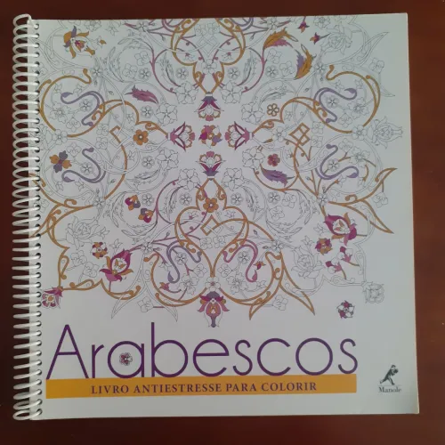 Livro de colorir Arabescos