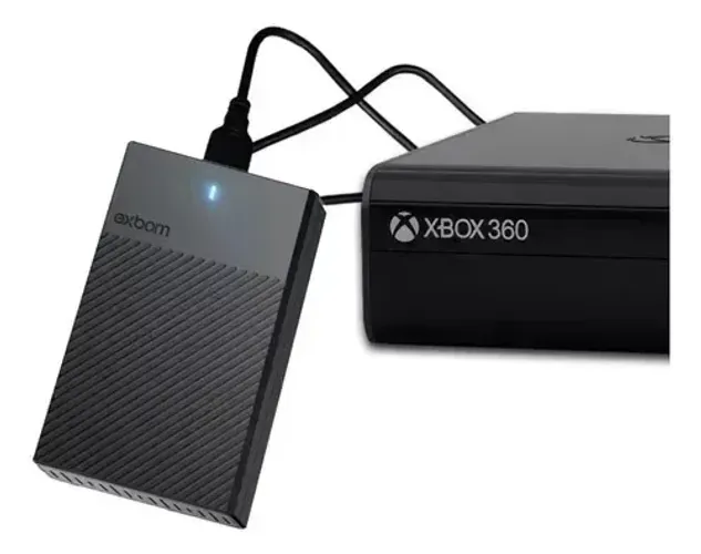 Hd Externo 1tb Usb 3.0, Exbom Cor Preto