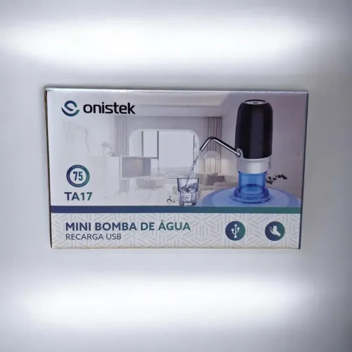 Mini Bomba de Água para Galão - Recarregável por USB