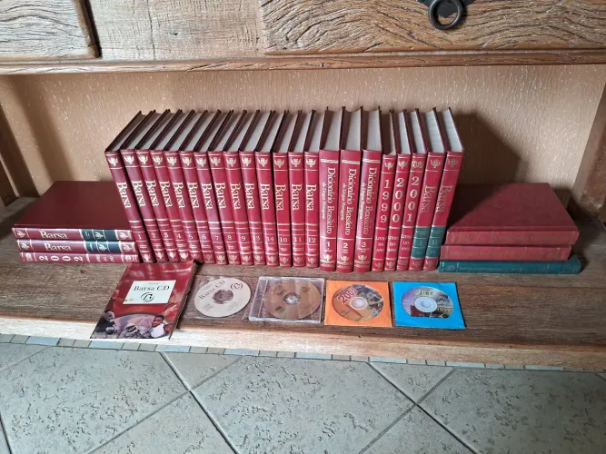 Parte 1 Enciclopédia Barsa 1999 c/ 28 Volumes + Barsa CD