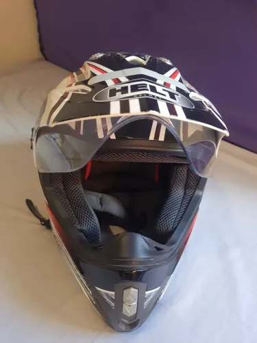 Capacete helt cross vision n°58