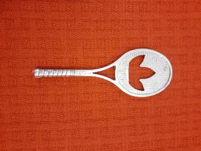 Abridor de garrafas Adidas vintage raquete de ténis Georg Jensen