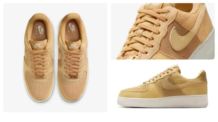 Tênis Nike Air Force 1´07 Unissex Club Gold - nº 42 - Original e sem Uso 