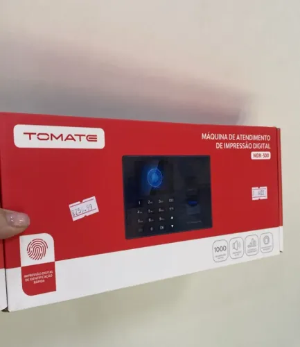 Maquina de Atendimento de Impressão Digital Mdk300- Ponto Biometrico -Loja Coimbra Entrega