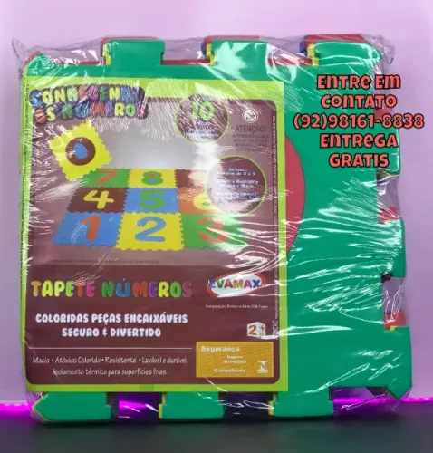 Tapete Tatame Infantil Eva 10 peças