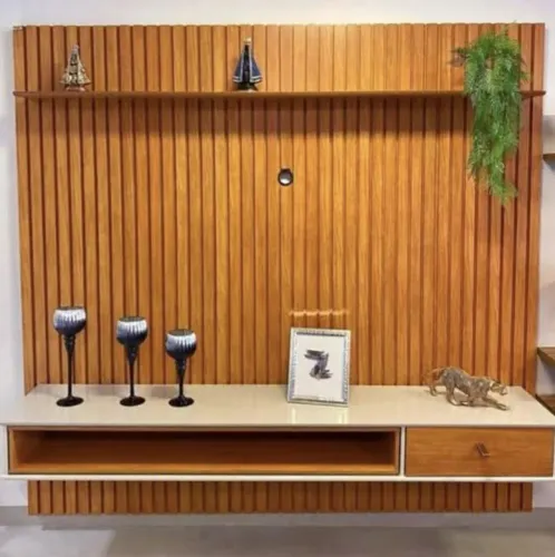 Painel para TV 75polegadas moderno com design elegante