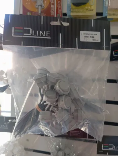 Interruptores Cinza LED Line - ICG2