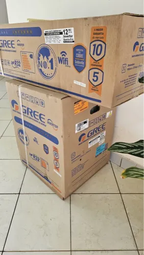 Ar Condicionado Split Hi Wall Gree G-Top Auto Inverter 12.000 Btus Quente e Frio 220v