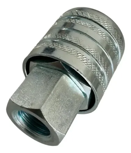 Engate Rápido Metálico Fêmea 1/4 Para Compressor De Ar
