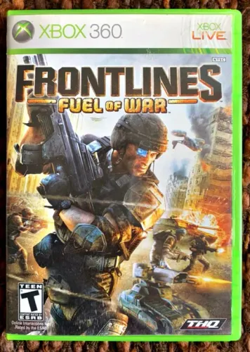 FRONTLINE FUEL OF WAR ORIGINAL XBOX 360 THQ ACEITO OLX PAY