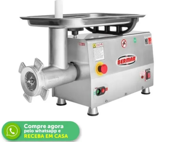 Moedor de Carne Boca 22 Bermar BM 20 - Bivolt Novo