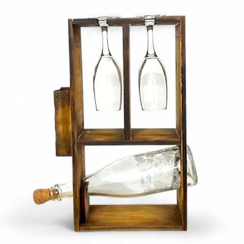 Expositor para Vinho e Taças