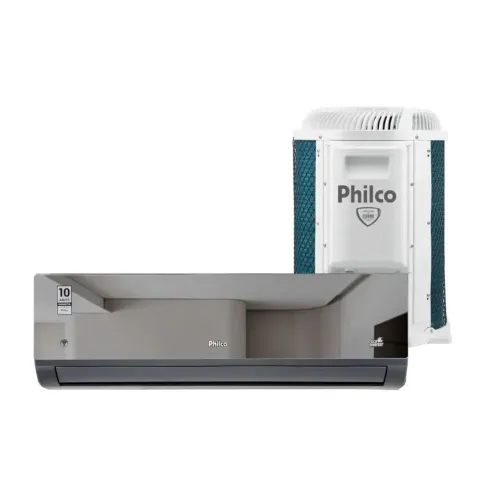 Ar condicionado split inverter philco espelhado 18000 btus quente e frio 220V