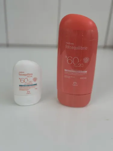 Kit protetor solar corporal e facial