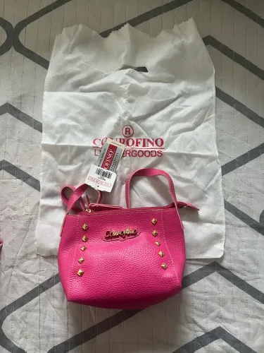 Bolsa COURO FINO nova