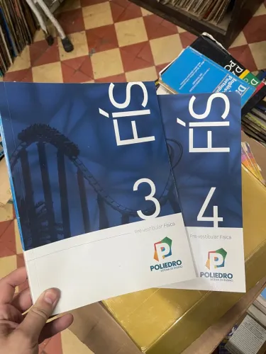 Livro física volume 3 e 4 poliedro sistema de ensino pré vestibular