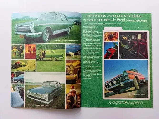 Chrysler GTX, Esplanada, Regente - Encarte Folder Propaganda