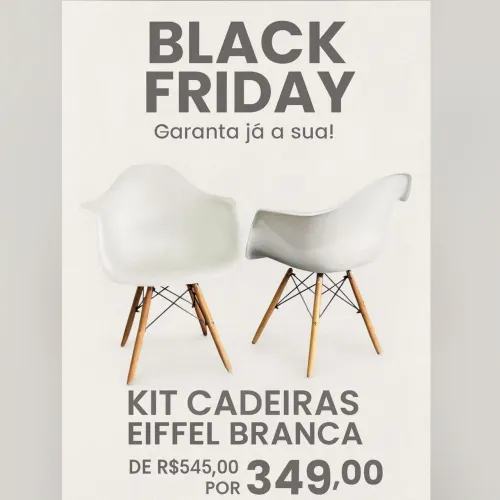 Cadeira Eiffel Branca