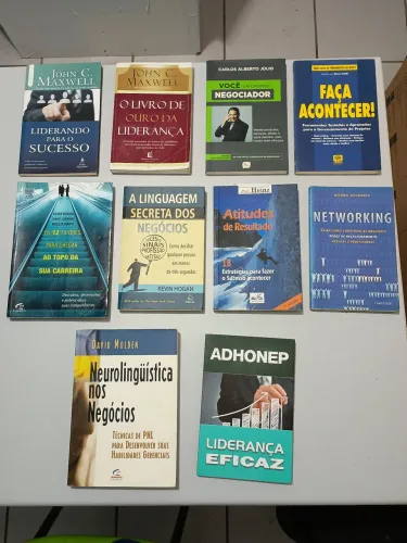 Livros de Negócios e Liderança - Diversos Títulos