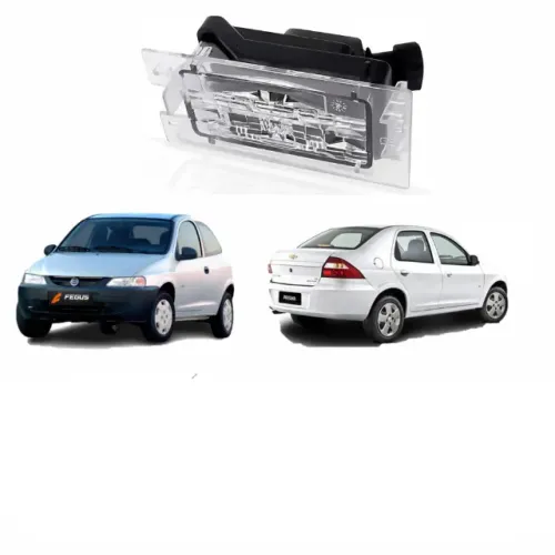 Luminária Luz Peça Lanterna Placa para o Chevrolet Celta 2000 - 2006 / Prisma 2000 - 2012