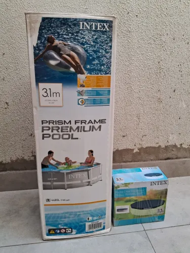Piscina Intex Prism Frame 4.485L + Kit Completo