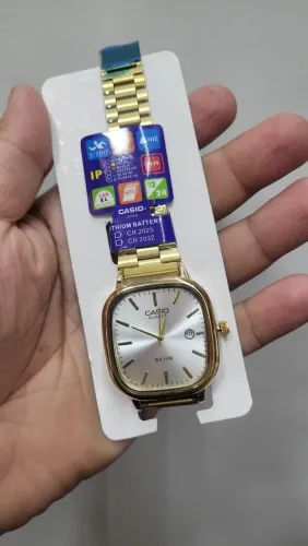 Relogio casio vintage com calendario funcional